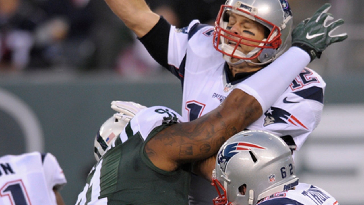 Banged-up Brady glad week's over - and with win for Patriots